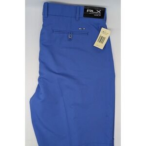 Polo Ralph Lauren RLX‎ Shorts Golf Chino Men's size 38 Blue 10" Inseam NWT $85